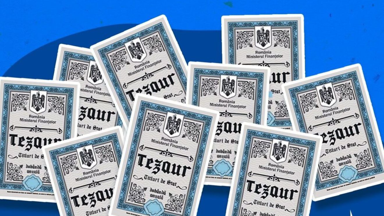 Ministrul Finanțelor lansează de azi o nouă ediție Tezaur. Românii pot cumpăra titluri de stat cu dobânzi neimpozabile de până la 6,85% pe an