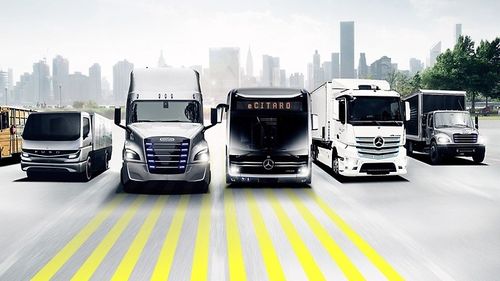 Trei giganți din transporturi planifică investiții de 500 de milioane de euro într-o rețea europeană de încărcare pentru camioane electrice