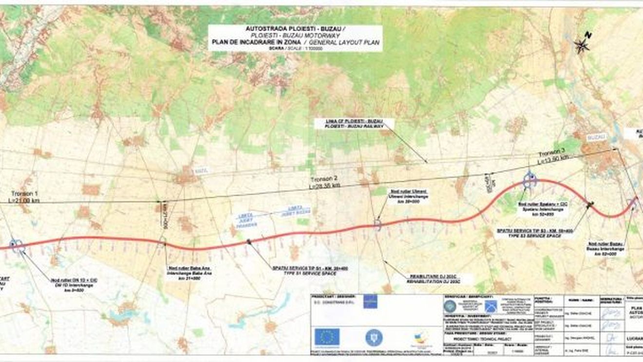 Drumarii din România au câștigat licitațiile de execuție pentru toate cele trei loturi ale Autostrăzii Ploiești – Buzău
