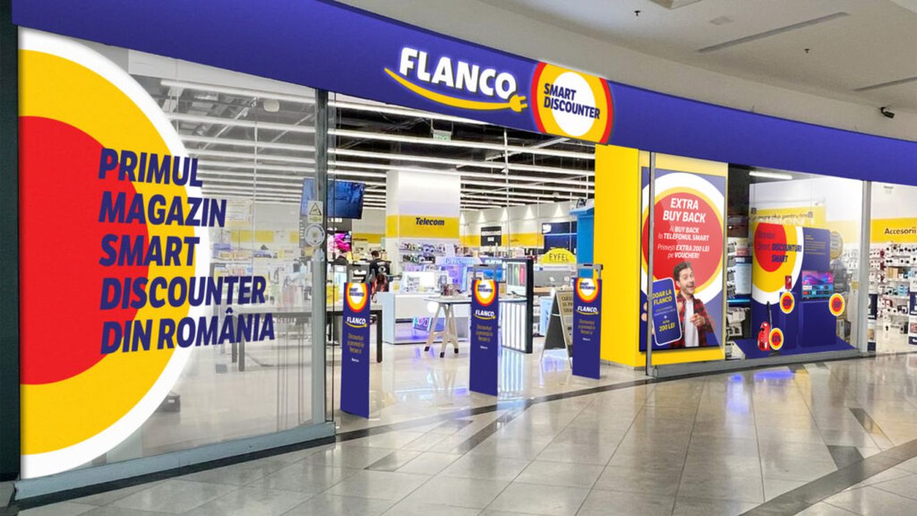 Flanco anunță investiții de 20 milioane de lei în 10 noi magazine și reamenajarea altor 12-15
