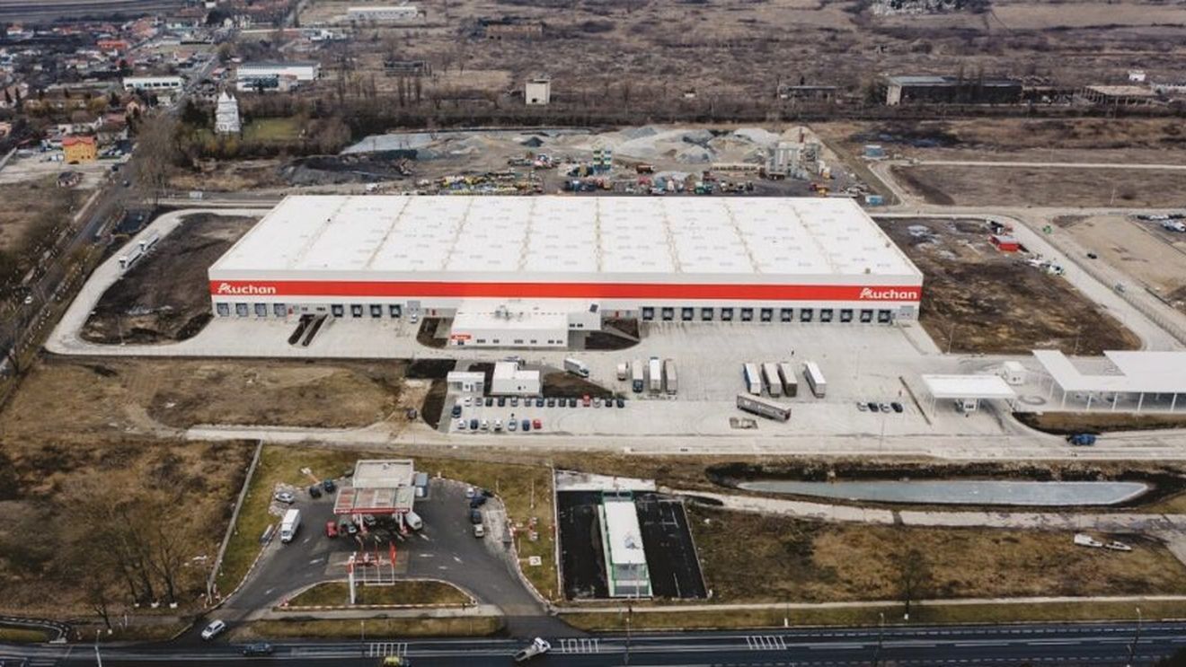 Auchan inaugurează al doilea centru logistic din România, unde vor lucra 150 de angajați