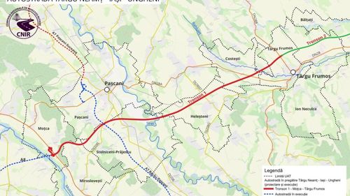 Autostrada Unirii A8. Licitația pentru construcția tronsonului 1 Moțca - Târgu Frumos va fi reluată, CNSC a respins contestația depusă de compania Kido Consult Proiect Construct
