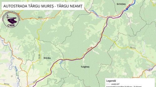 Autostrada Unirii (A 8): Lotul Ditrău-Grințieș, care include 19 tuneluri și are 38 de kilometri, transmis pentru validare către Agenția de Achiziții Publice/ Pentru mai multe loturi au fost lansate deja licitațiile