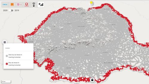 Lista localităților unde există riscul roamingului involuntar. Clienții se pot trezi cu facturi uriașe de telefonie
