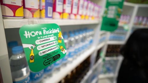 RetuRo: Peste 81% dintre ambalajele cu sigla "SGR" (Sistemul Garanţie-Returnare) au fost colectate în septembrie, în creștere față de august