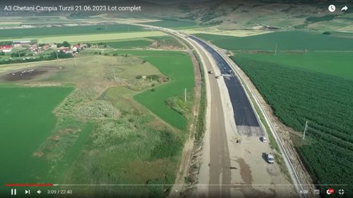 Cea mai lungă autostradă din România. 232 de kilometri pe autostradă completă de la Târgu Mureș la Holdea, după deschiderea lotului Strabag pe A3 – Transilvania / De la Holdea la Nădășelu acum sunt 222 de kilometri