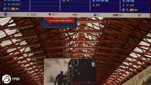 Sistem digital de informare pentru călători și în Gara de Nord