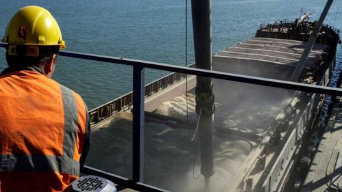 Ucraina anunță că a intensificat transportul de cereale către porturile de la Marea Neagră