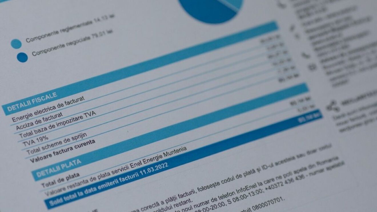 O nouă majorare a facturilor la electricitate, de la 1 septembrie. Transelectrica majorează un tarif cu 82% / Efectul în facturi