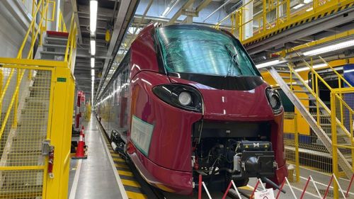 FOTO Trenurile noi de la Alstom: Primul tren din comanda de 37 de unități ajunge în România pe 2 sau 3 decembrie, anunță ARF. Cursă contra cronometru pentru punerea în circulație până pe 31 decembrie