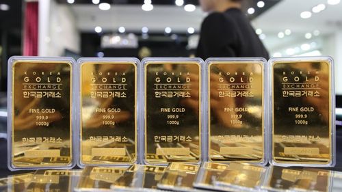 Magazinele din Coreea de Sud vând mini-lingouri de aur