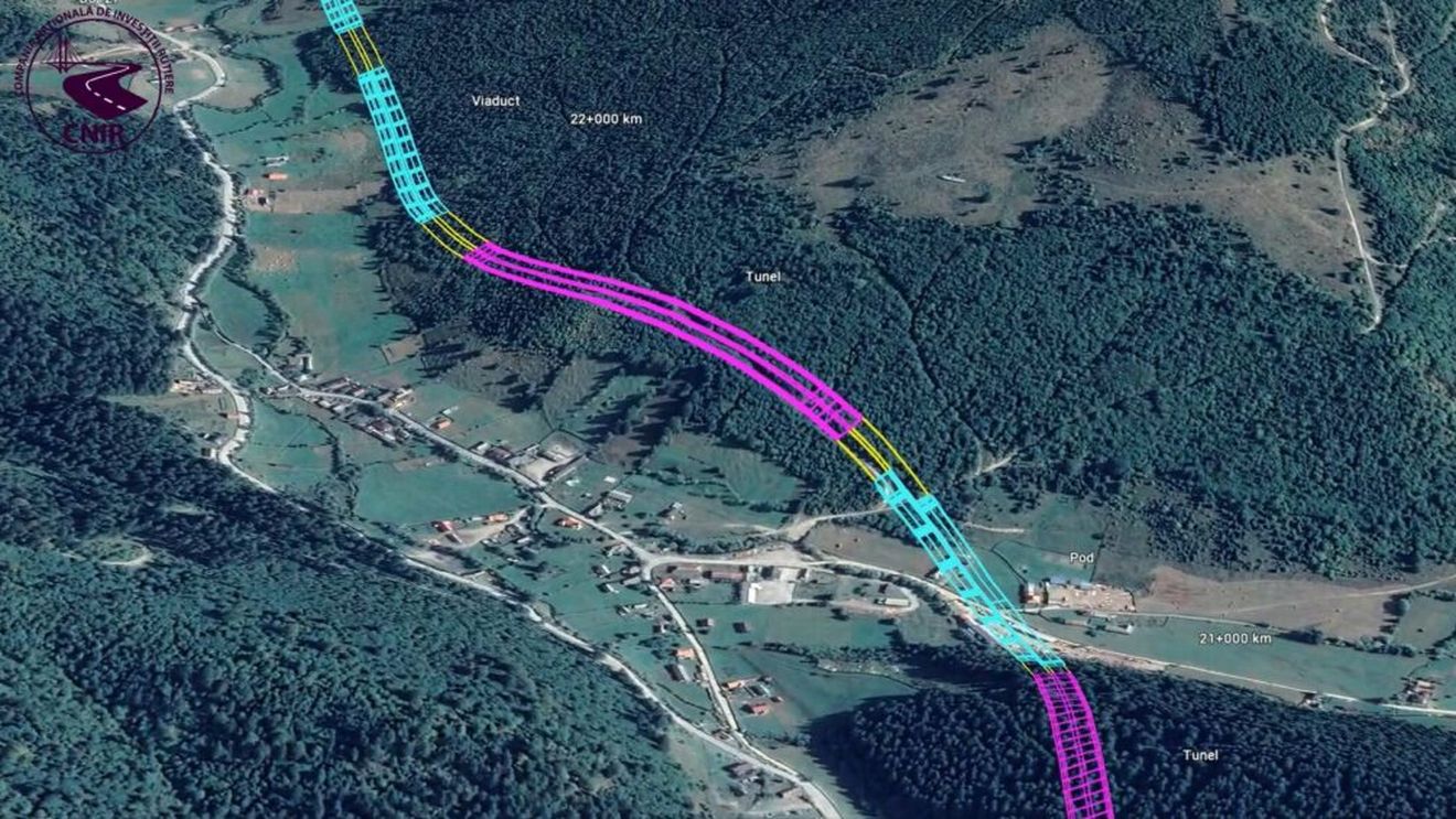 Autostrada Unirii. CNIR a emis Ordinul de începere pentru Lotul 2A Ditrău – Grințieș (38 km) / UMB ceruse rezilierea contractului
