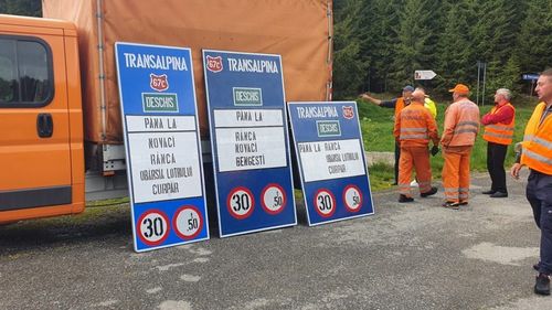 CNAIR a redeschis circulaţia pe Transalpina, între Rânca şi Obârşia Lotrului. Transfăgărăşanul mai aşteaptă