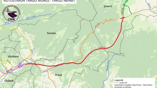 Autostrada Unirii A8, secțiunea de munte. UMB a depus singura ofertă pentru proiectarea și execuția lotului Sărățeni – Joseni/ Din 32 de kilometri, 16 km sunt pasaje și tuneluri