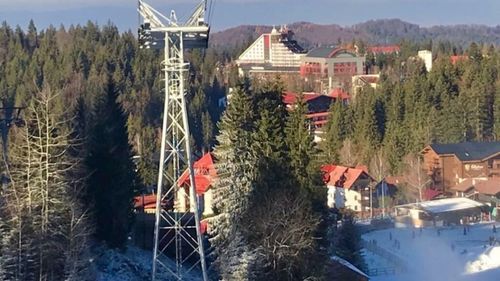 Telegondola și telecabinele din Poiana Brașov, oprite din cauza vântului / Starea pârtiilor din Poiană