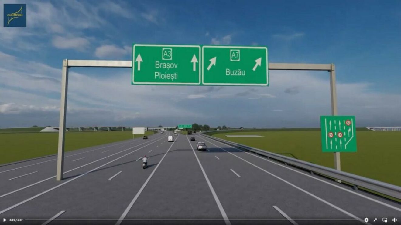 Autostrada Ploiești-Buzău : lucrările pe lotul 3 încep pe 1 martie. Nurol (Turcia) are termen de 20 de luni pentru lotul Pietroasele-Buzău (14 km.)