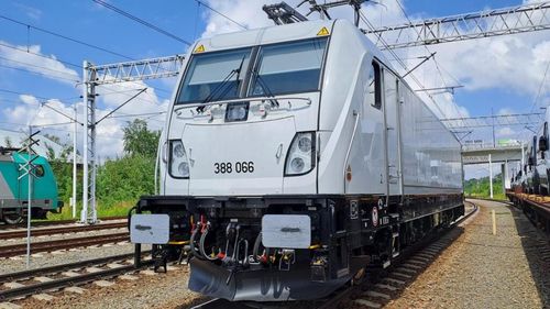 ARF prezintă joi prima locomotivă electrică TRAXX 3 MS cumpărată de România în ultimii 15 ani. Contractul a fost semnat în urmă cu un an jumate