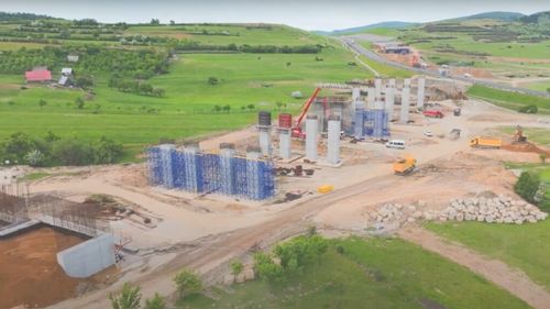 VIDEO Autostrada Sibiu - Pitești. Care este stadiul lucrărilor în zona localității Boița