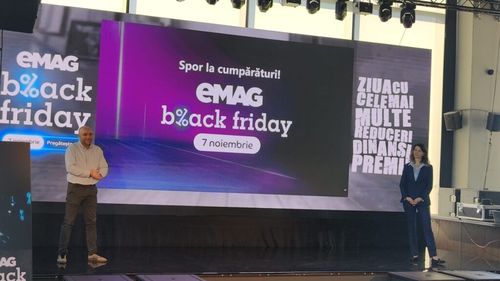 Emag a avut comenzi de aproape 900 de milioane de lei în primele 12 ore de Black Friday, mai mult ca anul trecut / Când vor fi livrate toate comenzile