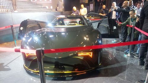 Compania românească CryptoDATA Tech a prezentat primul supercar complet electric dezvoltat în România -„Momentum”